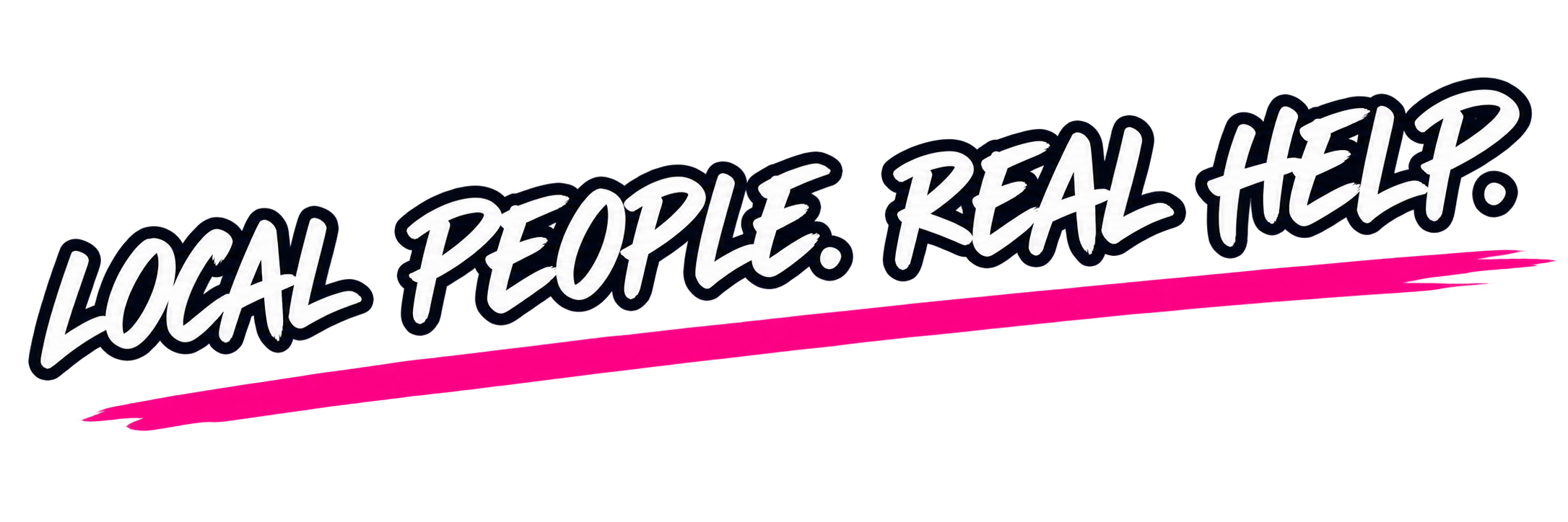 Local people. Real help.